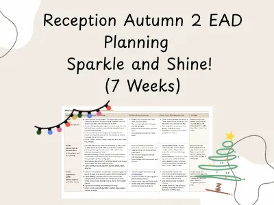 Expressive Arts & Design - Autumn 2: Sparkle and Shine! — preview 1