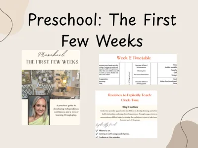 Preschool: The First Few Weeks — preview 1