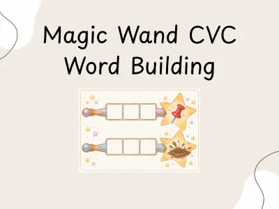 Magic Wand CVC Word Building — preview 1