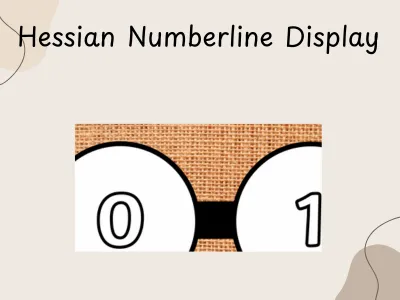 Hessian Numberline Display — preview 1