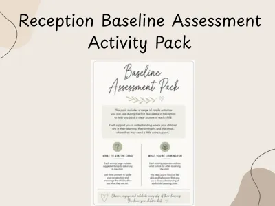 Reception Baseline Assessment Activities — preview 1
