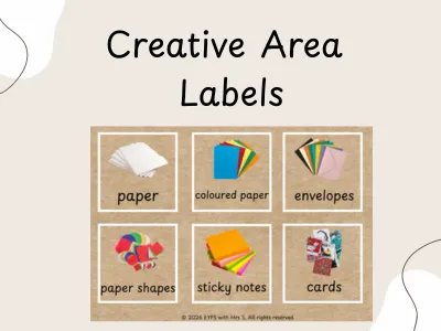 Creative Area Labels — preview 1