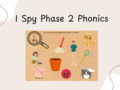 I Spy Phase 2 Phonics — preview 1