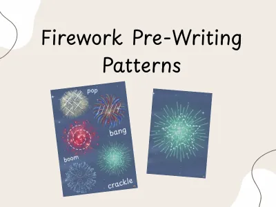 Firework Pre-writing Patterns — preview 1