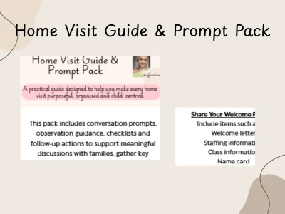 Home Visit Guide & Prompt Pack — preview 1