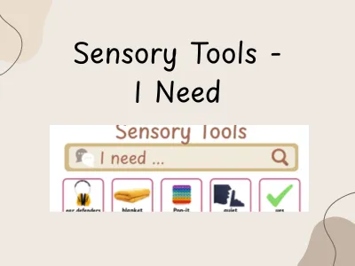 Sensory Tools - I Need — preview 1