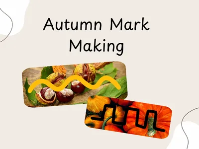 Autumn Mark Making — preview 1
