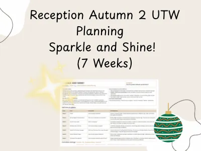Reception Autumn 2 UTW Planning - Sparkle and Shine! — preview 1