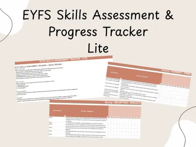 EYFS Skills Assessment Tracker – Lite — preview 1