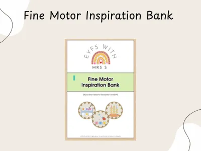 Fine Motor Inspiration Bank — preview 1