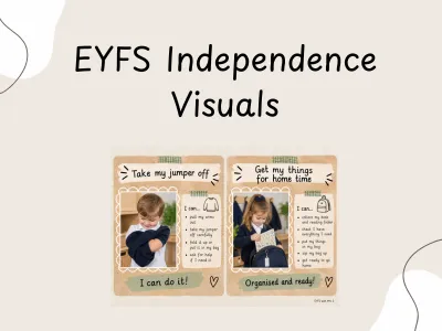 EYFS Independence Visuals — preview 1