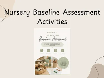 Nursery Baseline Assessment Activities — preview 1