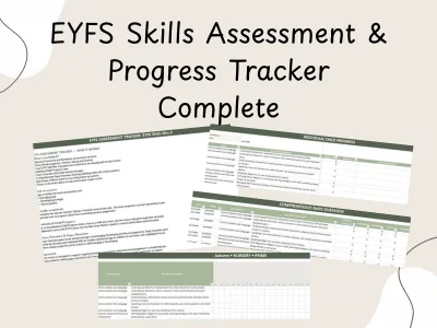EYFS Skills Assessment & Progress Tracker- Complete — preview 1