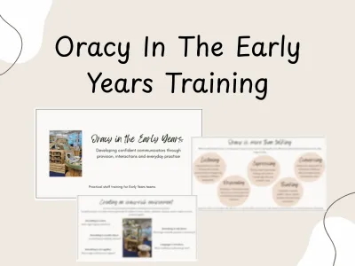 Oracy In The Early Years Training — preview 1