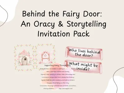 Behind the Fairy Door An Oracy & Storytelling Invitation Pack — preview 1