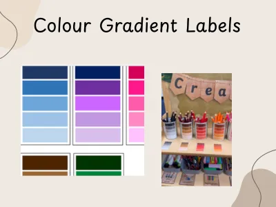 Gradient Colour Labels — preview 1