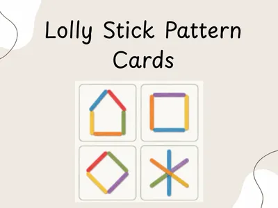 Lolly Stick Pattern Cards — preview 1
