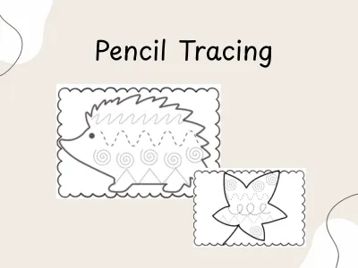 Autumn Pencil Tracing — preview 1