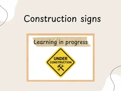 Construction Signs — preview 1
