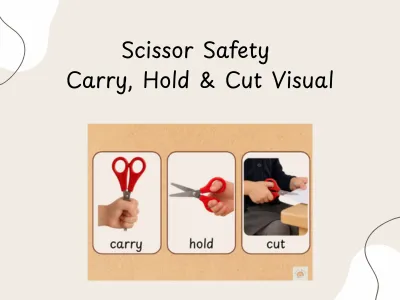 Scissor Safety - Carry, Hold & Cut Visual — preview 1