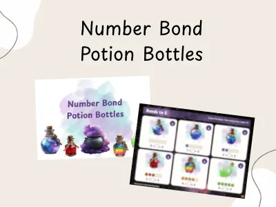 Number Bond Potion Bottles — preview 1