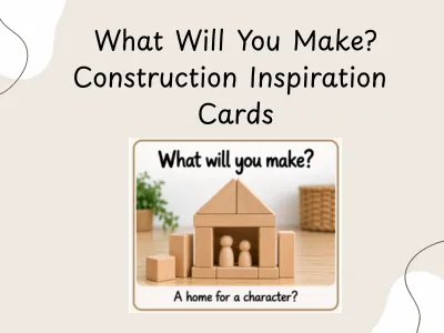 What Will You Make? Construction Inspiration Cards — preview 1