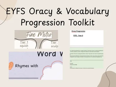 EYFS Oracy & Vocabulary Progression Toolkit — preview 1