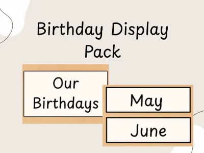 Birthday Display Pack — preview 1