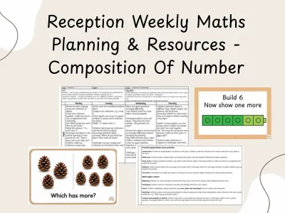 Reception Weekly Maths Planning & Resources - Composition Of Number — preview 1