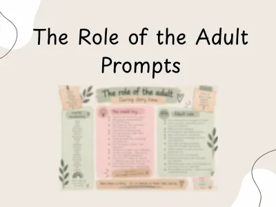The Role of the Adult Prompts — preview 1