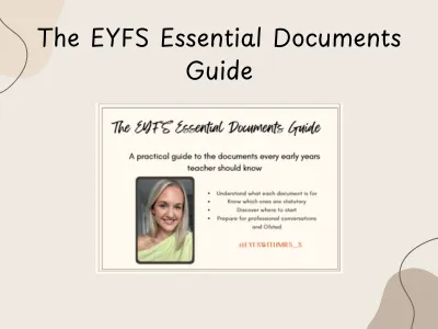The EYFS Essential Documents Guide — preview 1